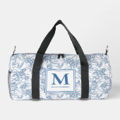 Blue French Toile Monogram Plunjezak (Achterkant)