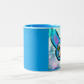 Blue Frenchie Coffee Mok (Center)