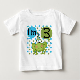 Blue Frog 3e verjaardag Tshirts en geschenken