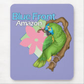 Blue Front Amazon Mousepad Muismat (Voorkant)