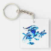Blue Frost Dragon Sleutelhanger (Voorkant)