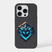 Blue Frost Rune Emblem iPhone Hoesje (Achterkant)