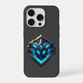 Blue Frost Rune Emblem iPhone 15 Pro Case