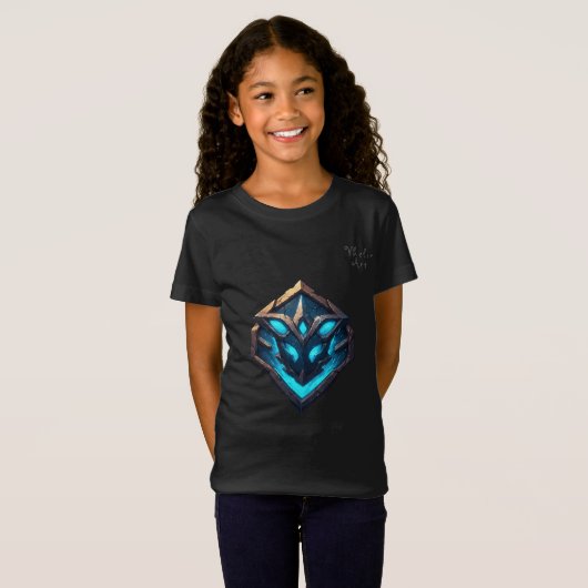 Blue Frost Rune Emblem T-shirt (Voorkant volledig)