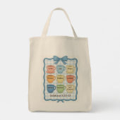 Blue fruit of the Spirit Tote Bag (Achterkant)