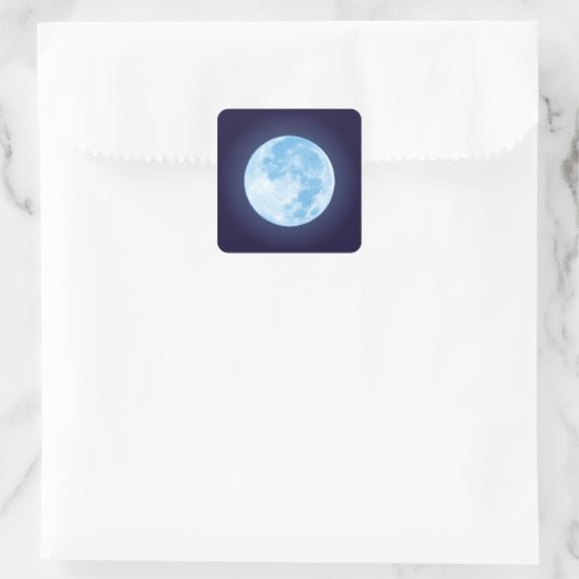 Blue Full Moon Sticker (Tas)