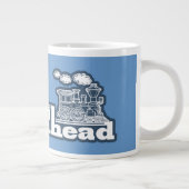 Blue full steam ahead trein jumbo specialty mok (Rechts)