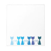 Blue Funky Kittens Notitieblok (Voorkant)