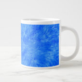 Blue Fur Frenzy Giant Coffee Mok (Rechts)