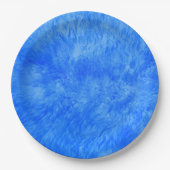 Blue Fur Frenzy Paper Bord (Voorkant)
