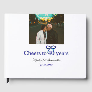 Blue G Bow juicht voor 40-jarig huwelijk Gastenboek