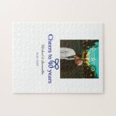 Blue G Bow juicht voor 40-jarig huwelijk Legpuzzel (Horizontaal)
