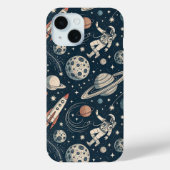 Blue Galaxy Adventure Case-Mate iPhone Case (Achterkant)