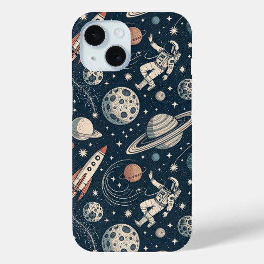Blue Galaxy Adventure Case-Mate iPhone Case (Achterkant)