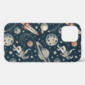 Blue Galaxy Adventure Case-Mate iPhone Case (Achterkant (horizontaal))