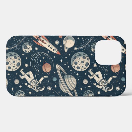 Blue Galaxy Adventure Case-Mate iPhone Case (Achterkant (horizontaal))