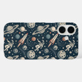 Blue Galaxy Adventure Case-Mate iPhone Case (Achterkant (horizontaal))
