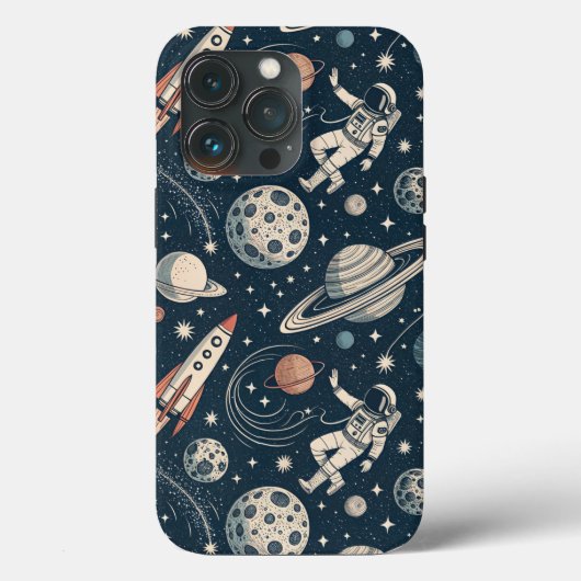 Blue Galaxy Adventure Case-Mate iPhone Case (Achterkant)