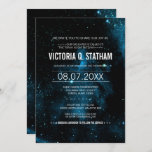 Blue Galaxy Bat Mitzvah Party nodigt uit Kaart<br><div class="desc">Je verhaal is geschreven tussen de sterren... een galaxy - partij met de titel bat mitzvah nodigt die partij uit die iedereen zeker in het oog kan houden ! De details van de tekst zijn klantgericht en zijn over een ruimteachtergrond in zwart,  blauw,  en wit.</div>