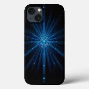 Blue Galaxy Continuum Cosmic Star Geboorte Blauw Z Case-Mate iPhone Case