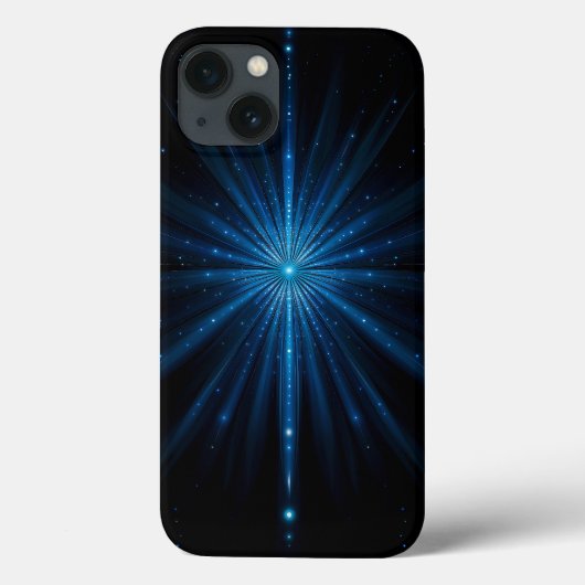 Blue Galaxy Continuum Cosmic Star Geboorte Blauw Z Case-Mate iPhone Case (Achterkant)