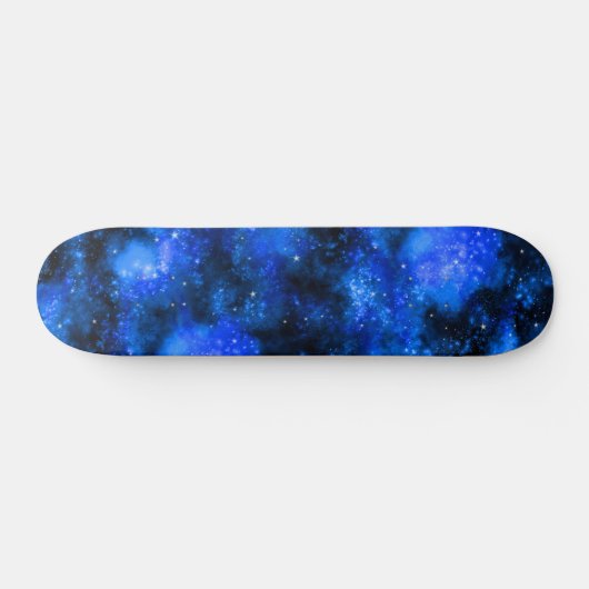 Blue Galaxy Cosmic space Persoonlijk Skateboard (Horizontaal)