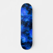 Blue Galaxy Cosmic space Persoonlijk Skateboard (Voorkant)