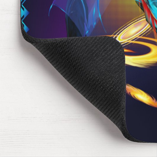 Blue Galaxy Dragon_Mousepad Muismat (Hoek)