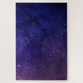 Blue Galaxy Jigzaag Puzzle Legpuzzel (Verticaal)