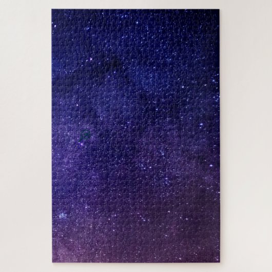 Blue Galaxy Jigzaag Puzzle Legpuzzel (Verticaal)