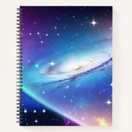 Blue Galaxy Notitieboek