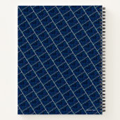 Blue Galaxy-Notitieboek Notitieboek (Achterkant)