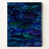 Blue Galaxy-Notitieboek Notitieboek (Achterkant)