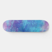 Blue Galaxy Persoonlijk Skateboard (Horizontaal)