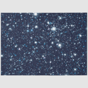 Blue Galaxy Serie Ontwerp 7 Tissuepapier