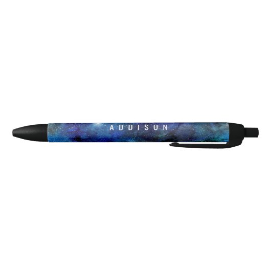 Blue Galaxy Stars Persoonlijke naam Pen (Bodem)