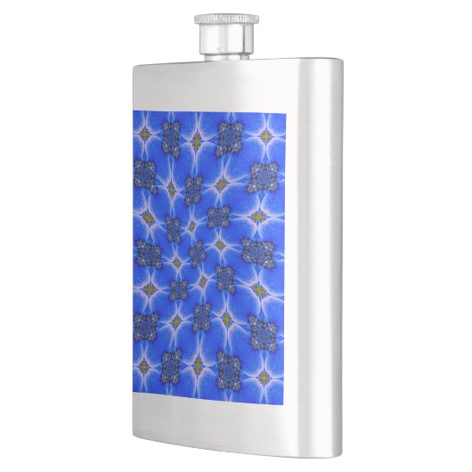 Blue Garden Anemone Pattern Flacon (Links)