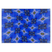 Blue Garden Anemone Pattern Snijplank (Voorkant)