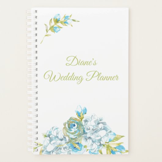 Blue Garden Flowers Wedding Planner (Voorkant)