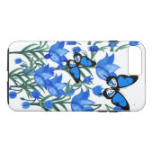 Blue Garden Hoesje-Mate iPhone Case (Achterkant (Horizontaal))