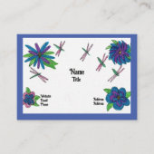 Blue Garden Visitekaartje (Voorkant)