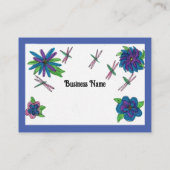 Blue Garden Visitekaartje (Achterkant)