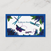 Blue Garden Visitekaartjes (Achterkant)