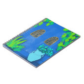 Blue Garden Wall Majorelle Marokko Notitieboek (Linkerzijde)