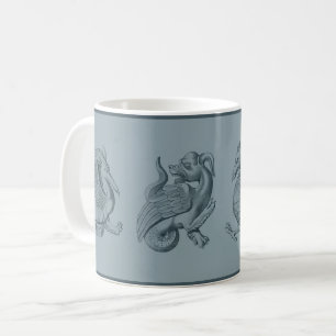 Blue Gargoyles Coffee Mok