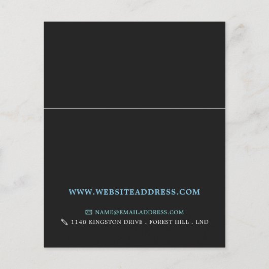 Blue Gas Ring, Gas Engineer & Super Adverteren Flyer (Achterkant)