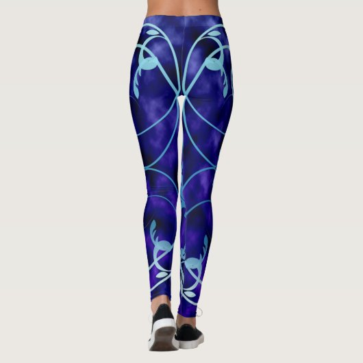 Blue Gate Leggings (Achterkant)