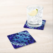Blue Gate Square Paper Onderzetter (Insitu)