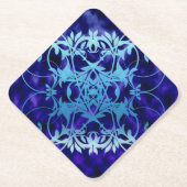 Blue Gate Square Paper Onderzetter (Voorkant)