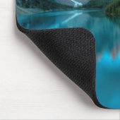 Blue Gaze Mountain Lake Mousepad Muismat (Hoek)